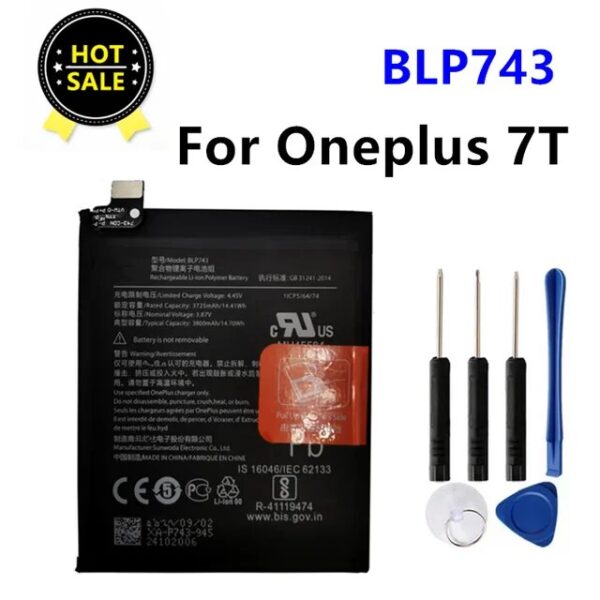 OnePlus 7T  BLP 743  battery price in Pakistan