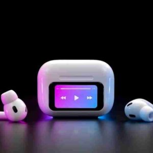 AIRPODS A9 PRO Touch Screen ANC/ENC Noise Reduction, Touch Control Wireless Headset TWS Noise Cancelling Earbud Bluetooth 5.4 Wireless Earbuds