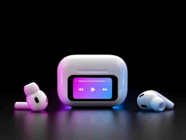 AIRPODS A9 PRO Touch Screen ANC/ENC Noise Reduction, Touch Control Wireless Headset TWS Noise Cancelling Earbud Bluetooth 5.4 Wireless Earbuds