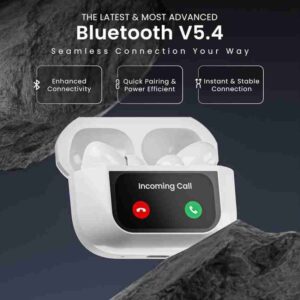 AIRPODS A9 PRO Touch Screen ANC/ENC Noise Reduction, Touch Control Wireless Headset TWS Noise Cancelling Earbud Bluetooth 5.4 Wireless Earbuds
