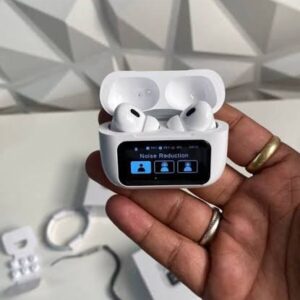 AIRPODS A9 PRO Touch Screen ANC/ENC Noise Reduction, Touch Control Wireless Headset TWS Noise Cancelling Earbud Bluetooth 5.4 Wireless Earbuds