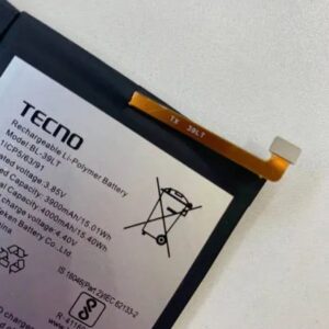 TECNO Camon 12 Air CC7 _ Spark 4 KC2 Battery Replacement BL-39LT Battery With 4000mAh Capacity-Silver