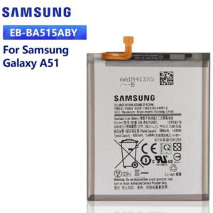 Samsung Galaxy A51 Battery Replacement EB-BA515ABY Battery with 4000mAh Capacity_Silver