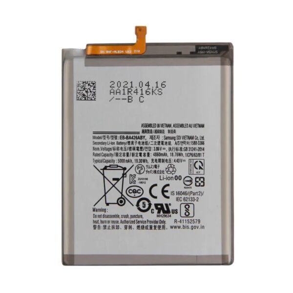 EB-BA426ABY Original Battery For Samsung Galaxy A72 / A32 5G / A31 / M22/ A42 /M32 5000mAh