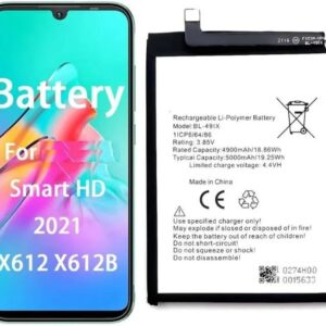 Infinix Smart HD 2021 Battery Replacement BL-49IX Battery with 5000mAh _ Silver