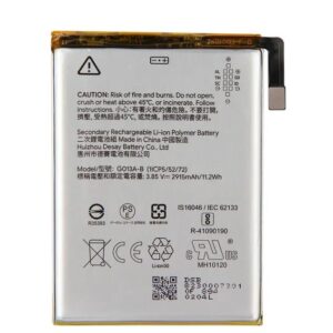Google Pixel 3 Battery Replacement G013A-B Battery with 2915mAh Capacity_ Silver