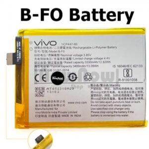 B-FO Battery Vivo V11 / V11 Pro Capacity-3400mAh Capacity Silver
