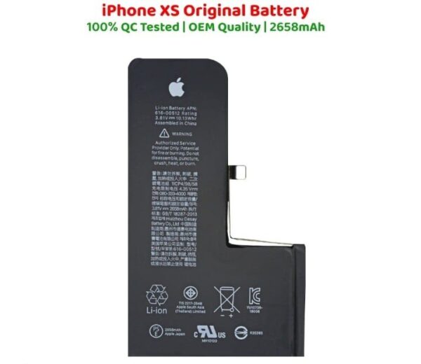 Apple iPhone XS Battery Replacement Premium Quality 2658mah Battery For Apple iPhone XS