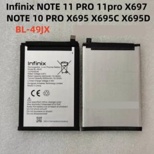 Infinix Note 10 Pro / Note 11 Pro Battery Replacement BL-49JX Battery with 5000mAh _ Silver