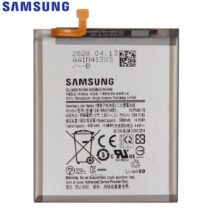 Samsung Galaxy A51 Battery Replacement EB-BA515ABY with 4000 mAh Capacity- Silver