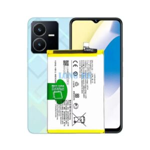 VIVO Y22 Battery Replacement VIVO B-W3 Battery with 5000mAh Capacity _ Silver