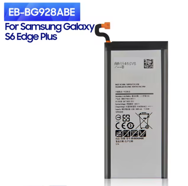 EB-BG928ABE Samsung S6 Edge Plus Battery Replacement EBBG928ABE For Galaxy S6 Edge+ 3000mAh - Silver