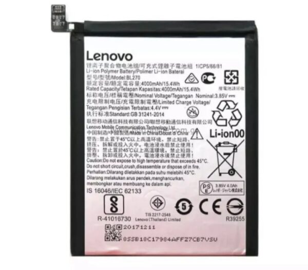 BL270 Battery Motorola g5 plus battery k6 note k8 note K6 plus BL-270 Brand new Battery Lenovo Moto