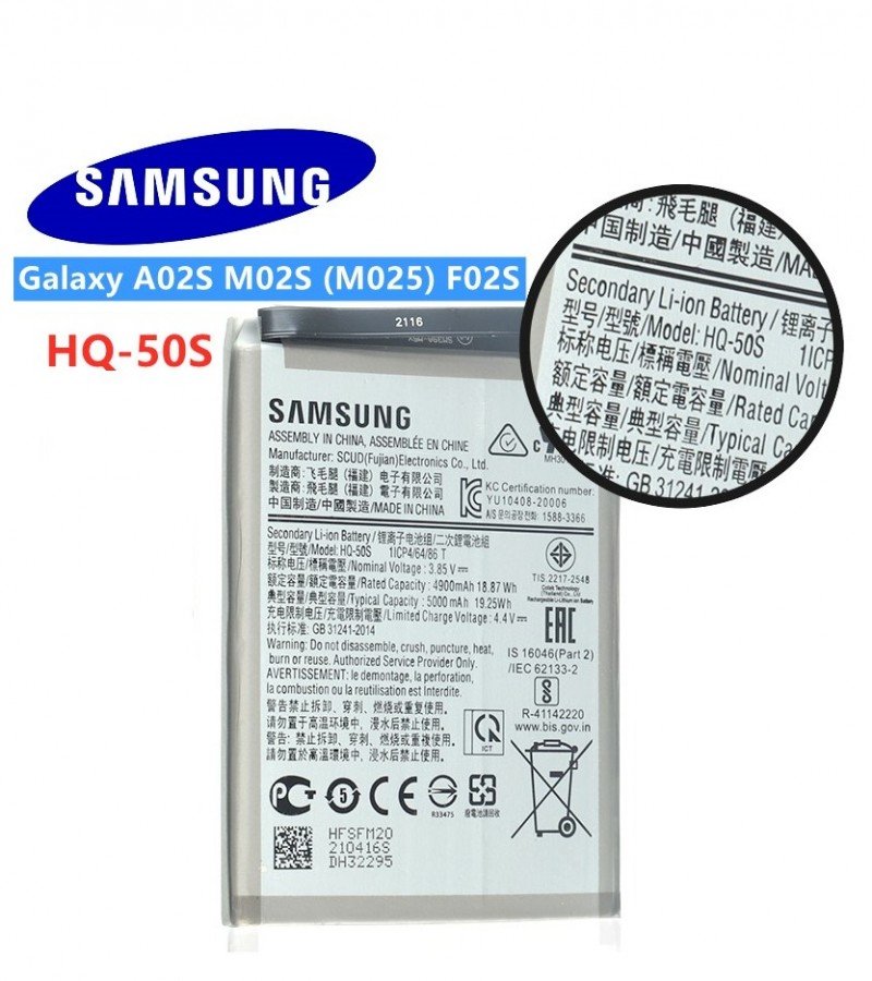 Samsung Galaxy A02s Battery HQ-50S Replacement Premium Quality 5000mah Battery For Samsung Galaxy A02s