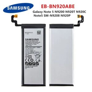 Samsung Galaxy Note 5 Battery Replacement EB-BN920ABE Battery with 3000mAh Capacity_Silver